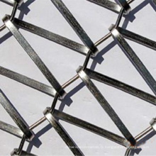 Acier inoxydable Flat Wire Conveyor Wire Mesh